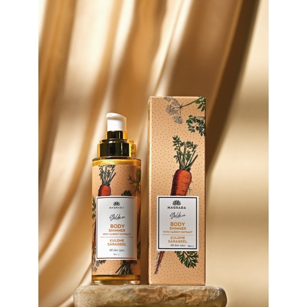 Golden Shimmer Gel With Carrot Extract - 100 ml