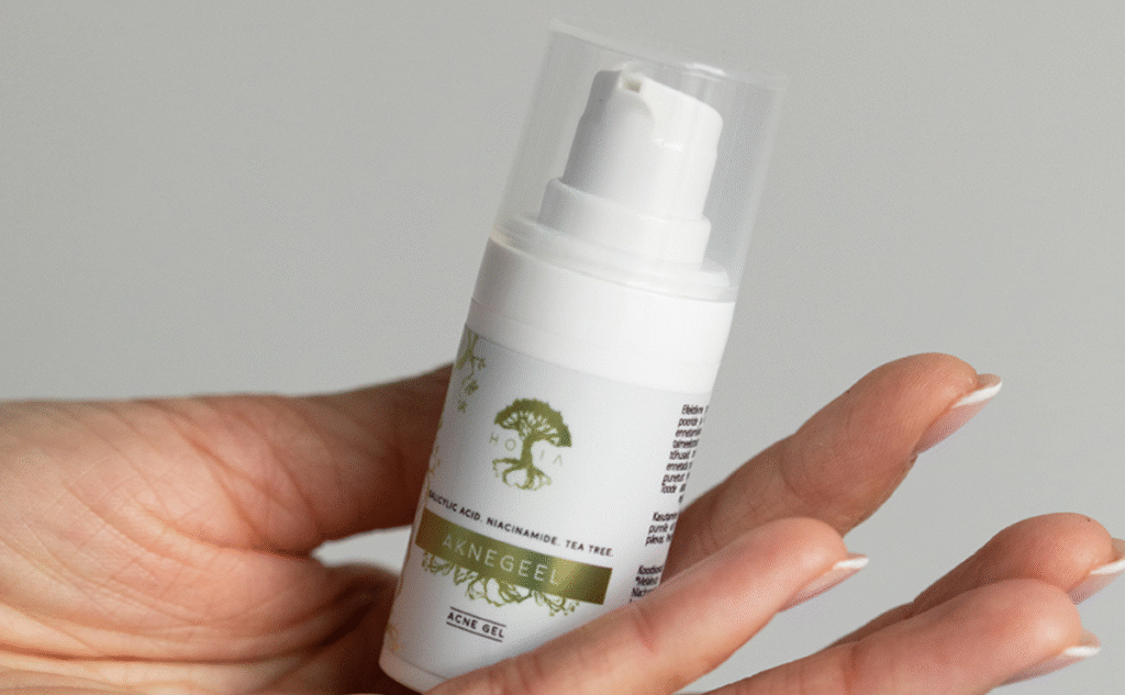 Akne Gel gegen Pickel – veganes Gel mit Salicylsäure