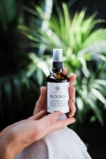 Natural hemp body oil for anti-aging and skin hydration