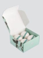 ivine Jasmine Bath Bomb Set in a luxury gift box of 4 units