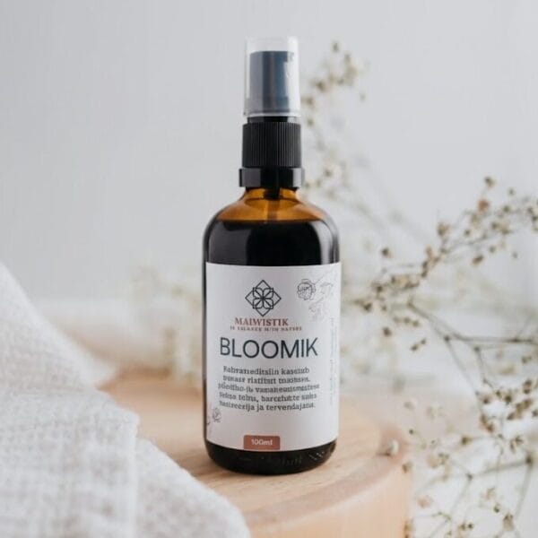 Bloomik 2in1 Body and Massage Oil with Hemp and Red Clover