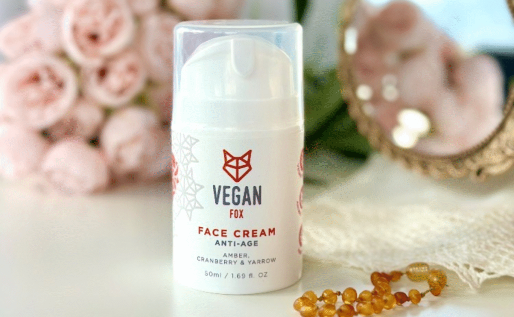 Anti-Age Face Cream 50 ml in eco-friendly glass jar