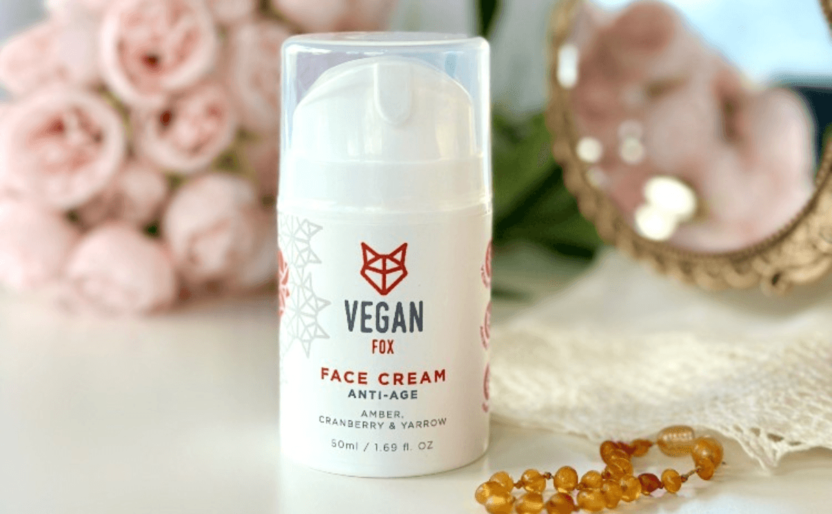 Anti-Age Face Cream 50 ml in eco-friendly glass jar