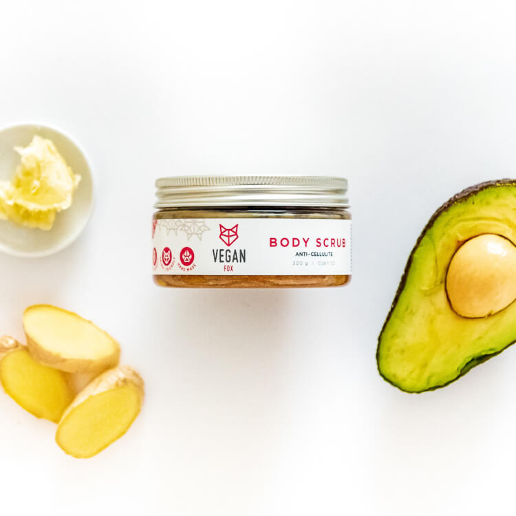 ginger body scrub for smooth and glowing skin